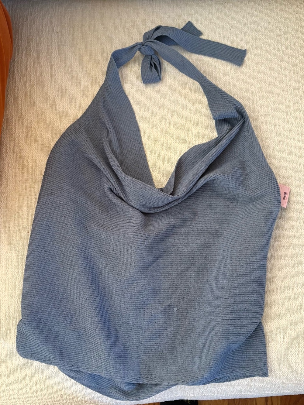 Wild Fable - Blue Cowl Neck Halter Top